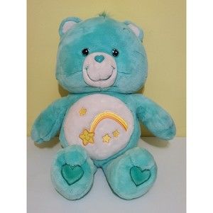 2002 Wish Care Bear Plush JUMBO 24" Shooting Star